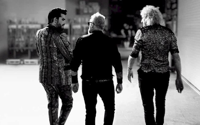 Adam Lambert, Roger Taylor e Brian May fizeram mais de 200 apresentações